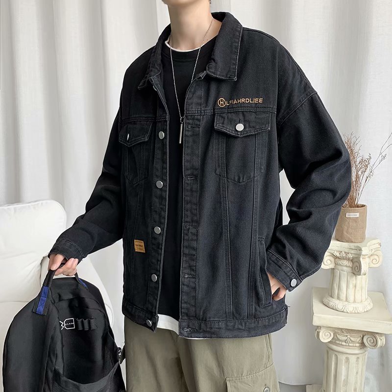[AKBJ03] Áo Khoác Jeans Khói DECIERFANG Unisex Cho Cả Nam Và Nữ