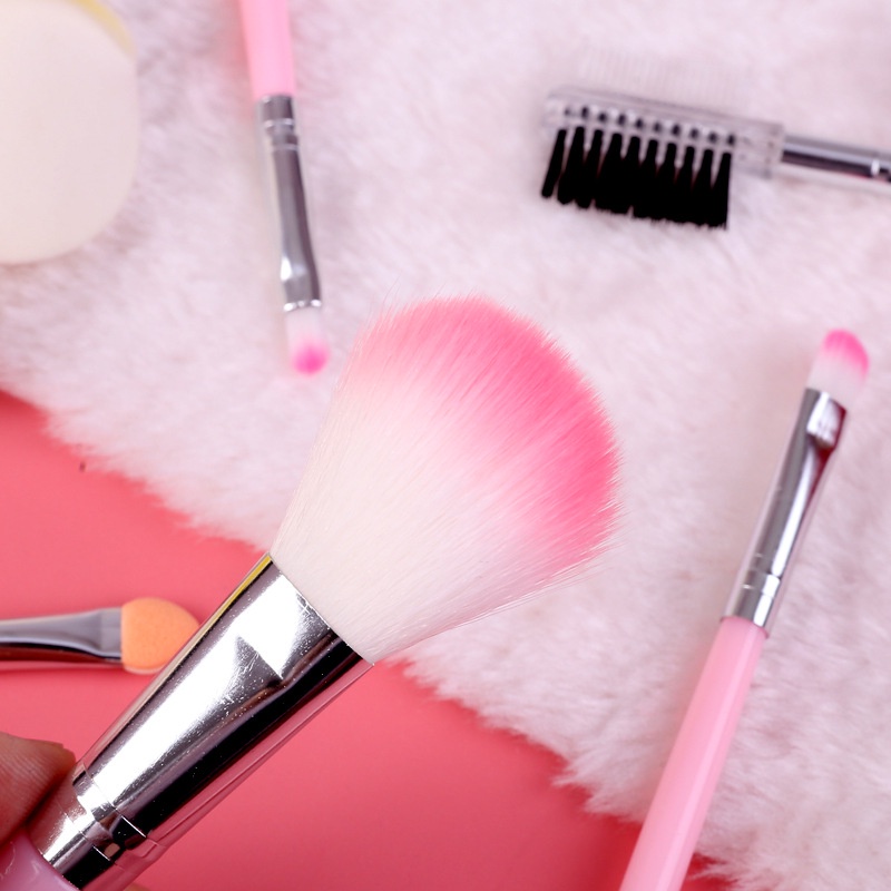 Set 5 cọ trang điểm mắt lông mềm chất lượng cao dành cho người mới bắt đầu