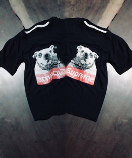 Áo supreme chó bug