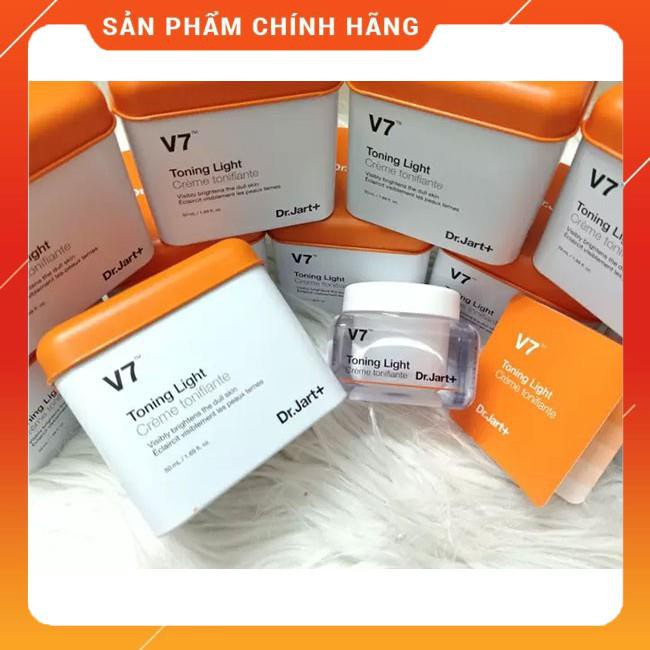 Kem Dưỡng Trắng Da V7 Toning Light Dr.Jart+ 50mL Chuẩn