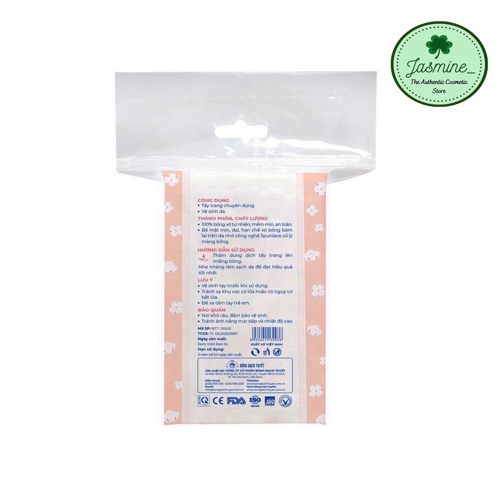 BÔNG TẨY TRANG SẠCH SÂU KOTTON BEAUTY BẠCH TUYẾT 60 - 120 MIẾNG CHUYÊN SÂU [MẪU MỚI'] | BigBuy360 - bigbuy360.vn