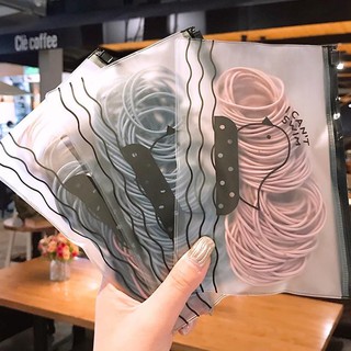 Dây Cột Tóc Co Giãn Thiết Kế Dễ Thương Cho Nữ