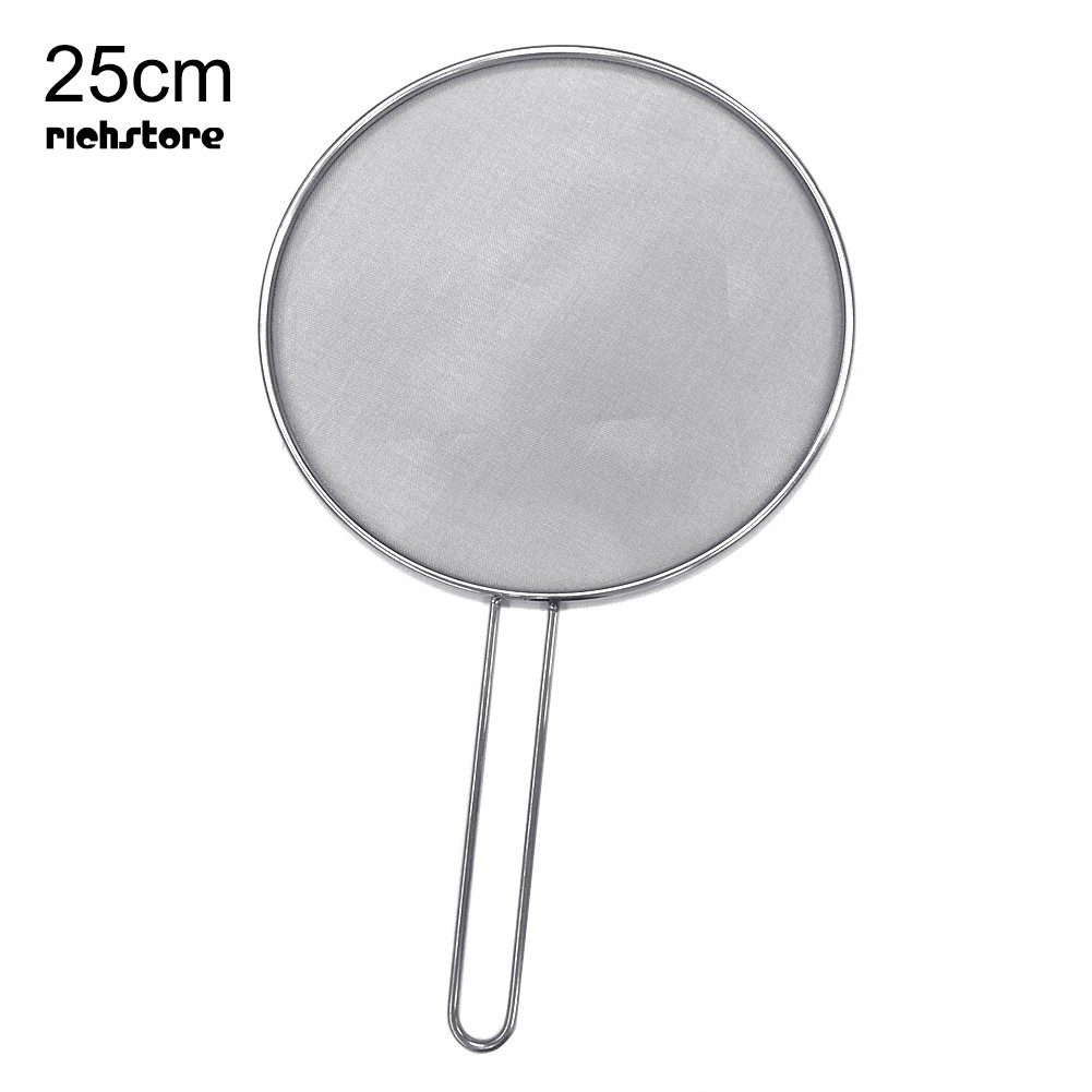 Nắp Đậy Chảo Chiên Chống Tràn Chống Dầu Bằng Thép Không Gỉ Ốp