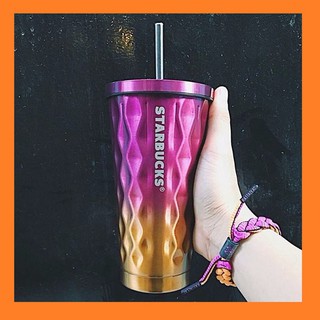 Ly Starbucks Cold Cup Tumbler 500ml - bình nước Inox 304 giữ nhiệt tặng kèm túi treo