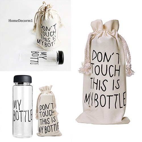 Túi vải cavas đựng bình nước,đựng đồ tiện dụng