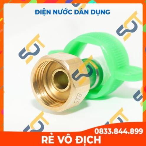 [Mã FREESHIP hoàn 50K] -  Dây cấp nước nhựa - tán đồng thau vàng (Lavabo, chậu rửa, bồn cầu)