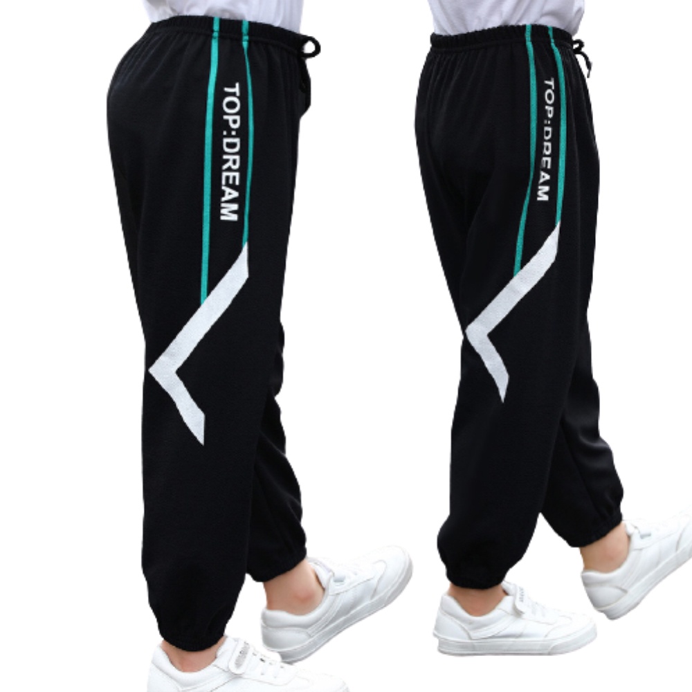 Cho Bé Trai Quần Dây Rút Dài Vừa Vặn Thoải Mái Phong Cách Hàn Quốc