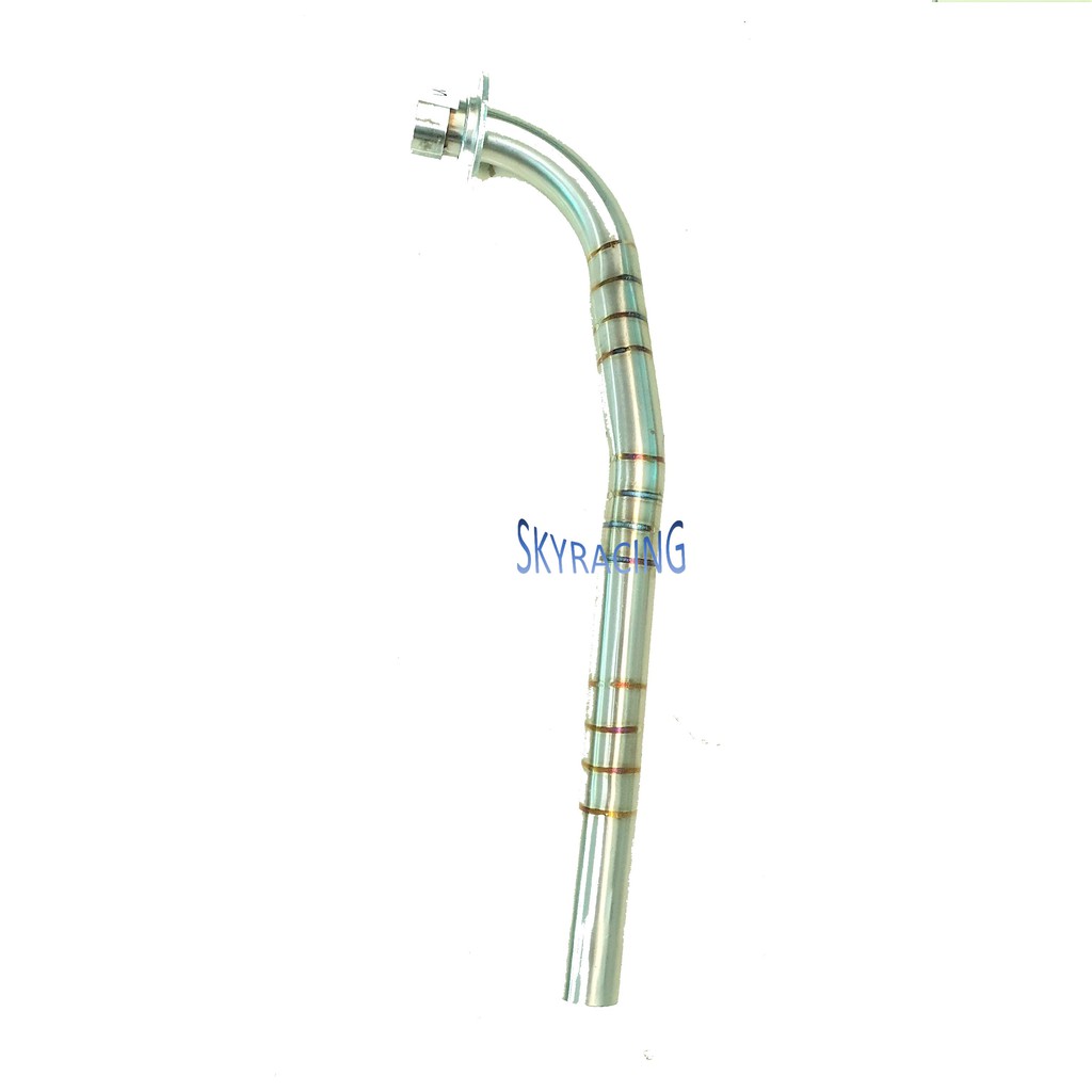 Cổ Pô INOX 304 Vảy Cá Gắn Cho Xe DR, W, RS