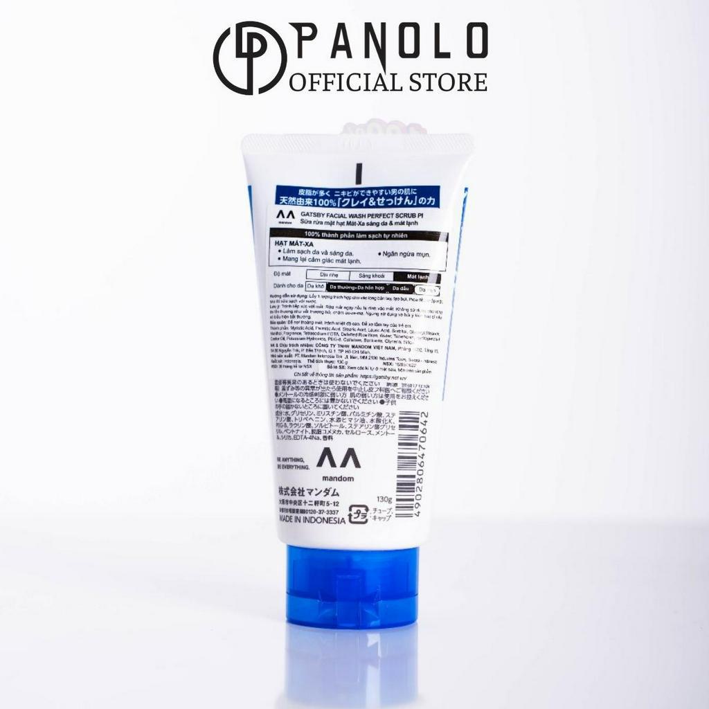 Sữa Rửa Mặt Da Khô Mát Lạnh Gatsby Perfect Scrub 130g