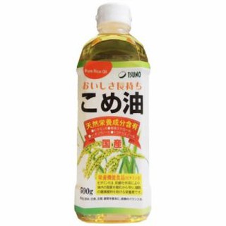 Dầu gạo cao cấp Tsuno 500gr Hàng Nhật nội địa