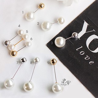 Set 7 cài áo ngọc trai