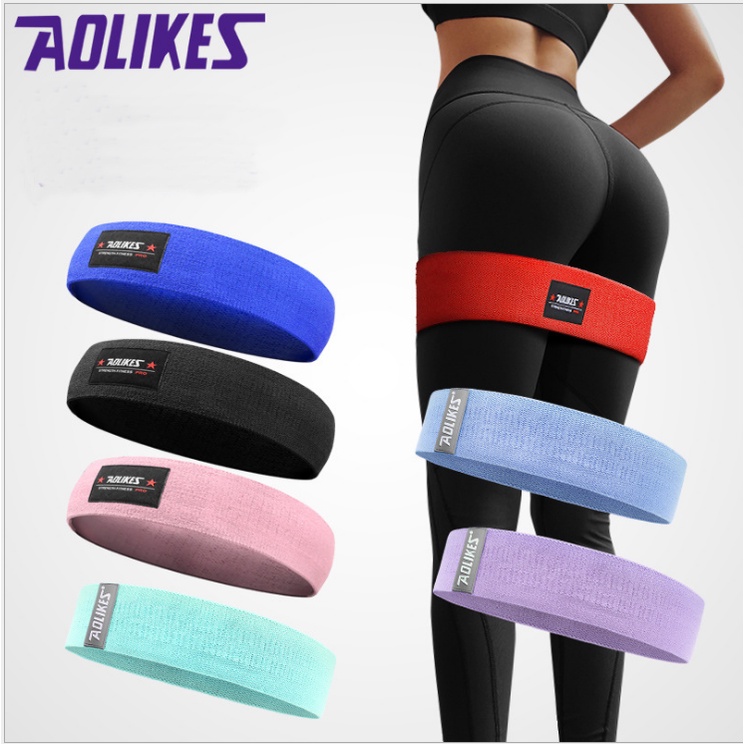 Dây MiniBand, Dây kháng lực Aolikes tập chân mông phụ kiện tập gym