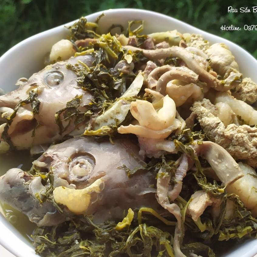 Rau Sắn Muối Chua (1,5kg) Bách Hóa Qfoods - Đặc Sản Phú Thọ - Rau sắn Bà Quy | BigBuy360 - bigbuy360.vn