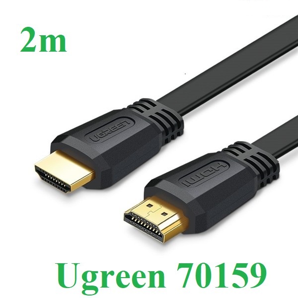 Cáp HDMI 2.0 Dài 2m hỗ trợ 4K@60MHz chính hãng Ugreen 70159 cao cấp