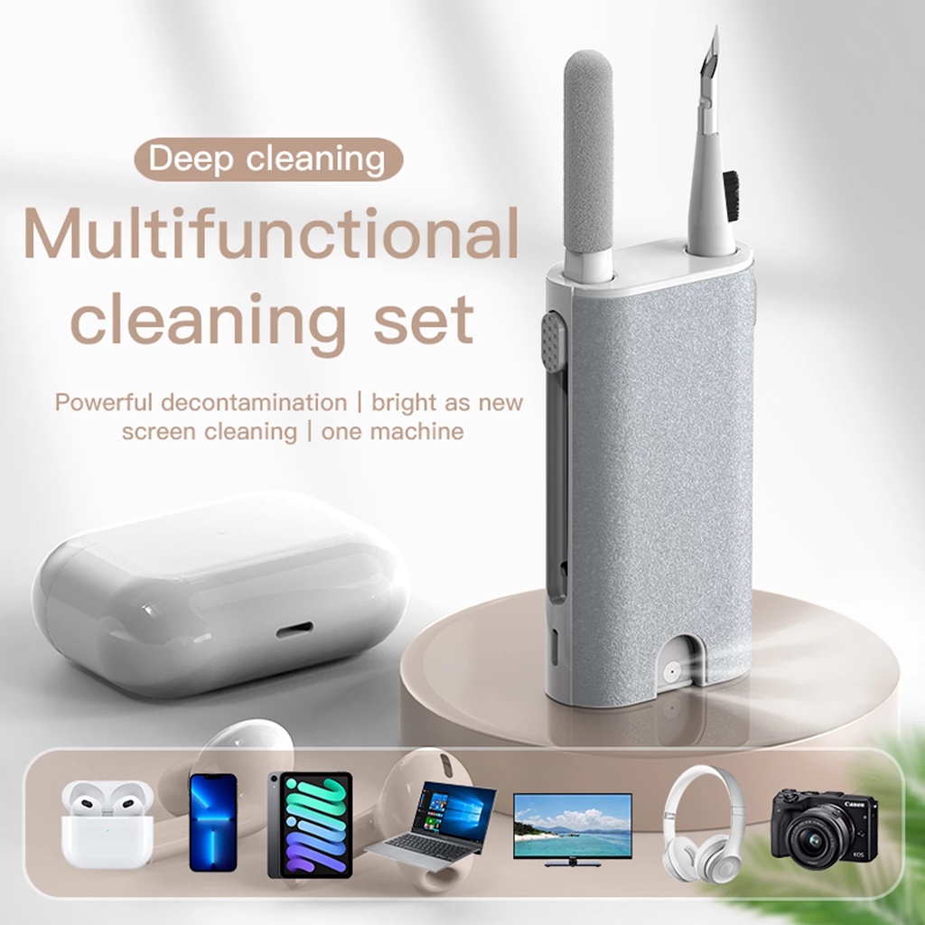 Bộ Dụng Cụ Làm Sạch Tai Nghe 5 Trong 1 Cho Airpod Pro 3 2 1