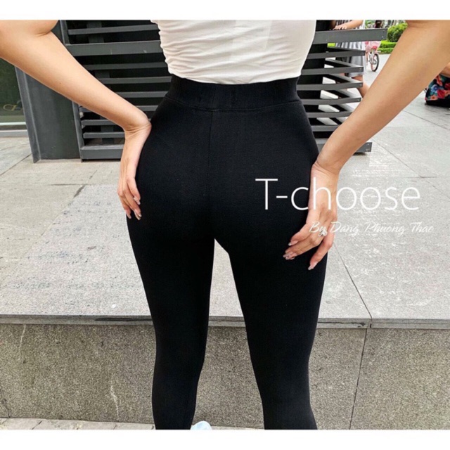Quần legging GG túi giấy cao cấp