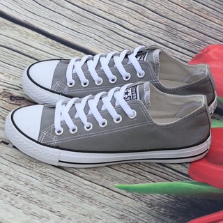 Giày  AllStar Cổ Thấp Xám Nhạt Nam