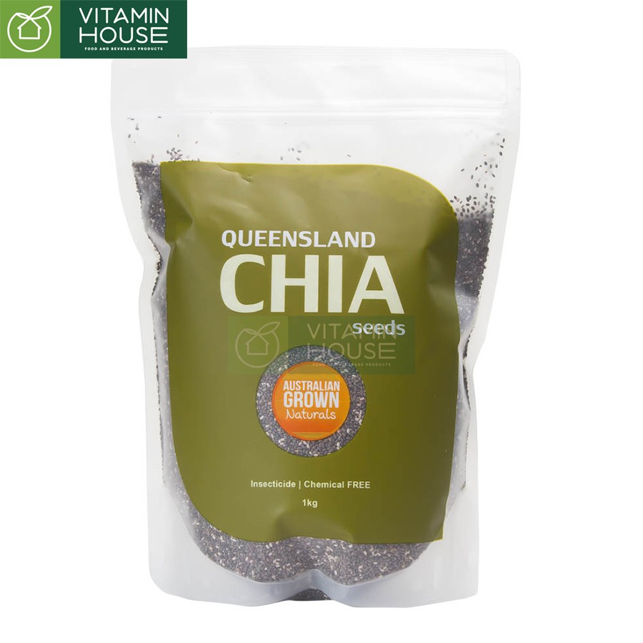 Hạt Chia Đen Úc Queensland 1kg [Vitamin House]