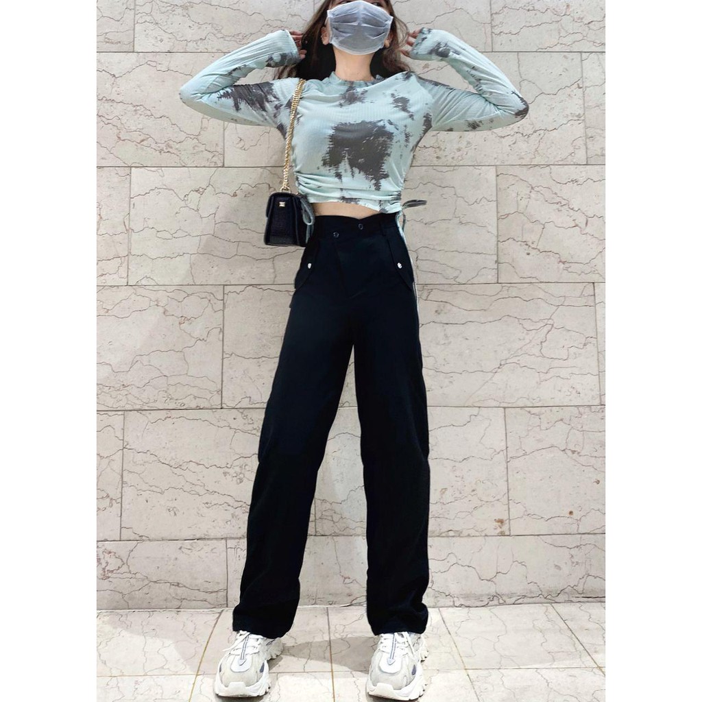 MARBLE CROP TOP