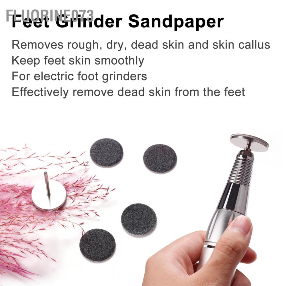 [Hàng mới về] Set 100 giấy nhám tẩy tế bào chết và da chai sạn phù hợp cho máy chà nhám điện