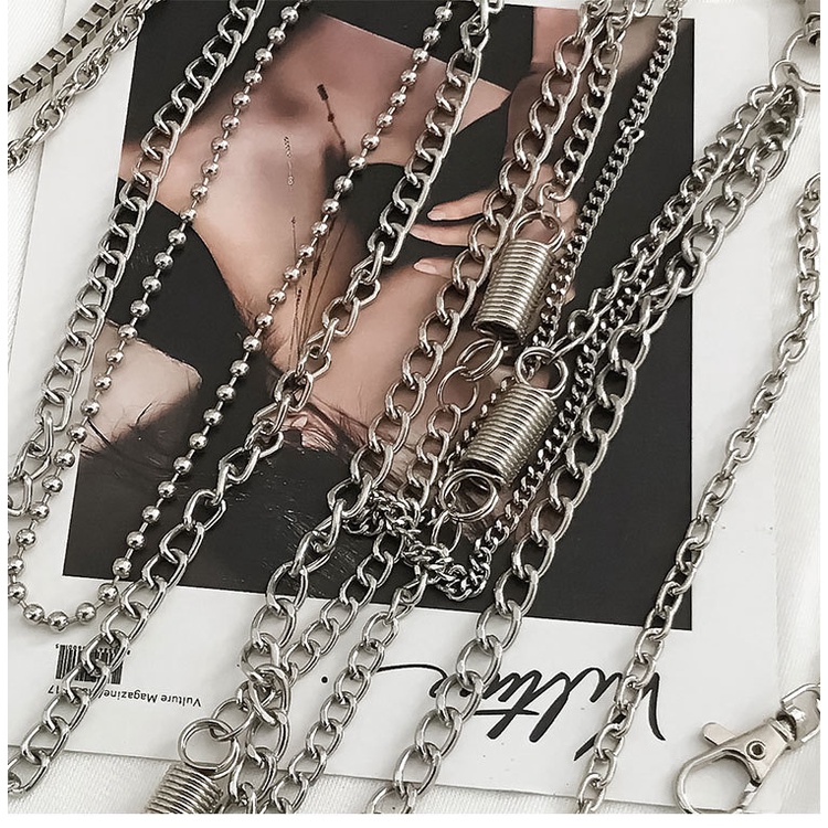 Dây chain xích móc quần rời phụ kiện thời trang phong cách Hàn Quốc PK001 - Thắt Lưng Giá Tốt