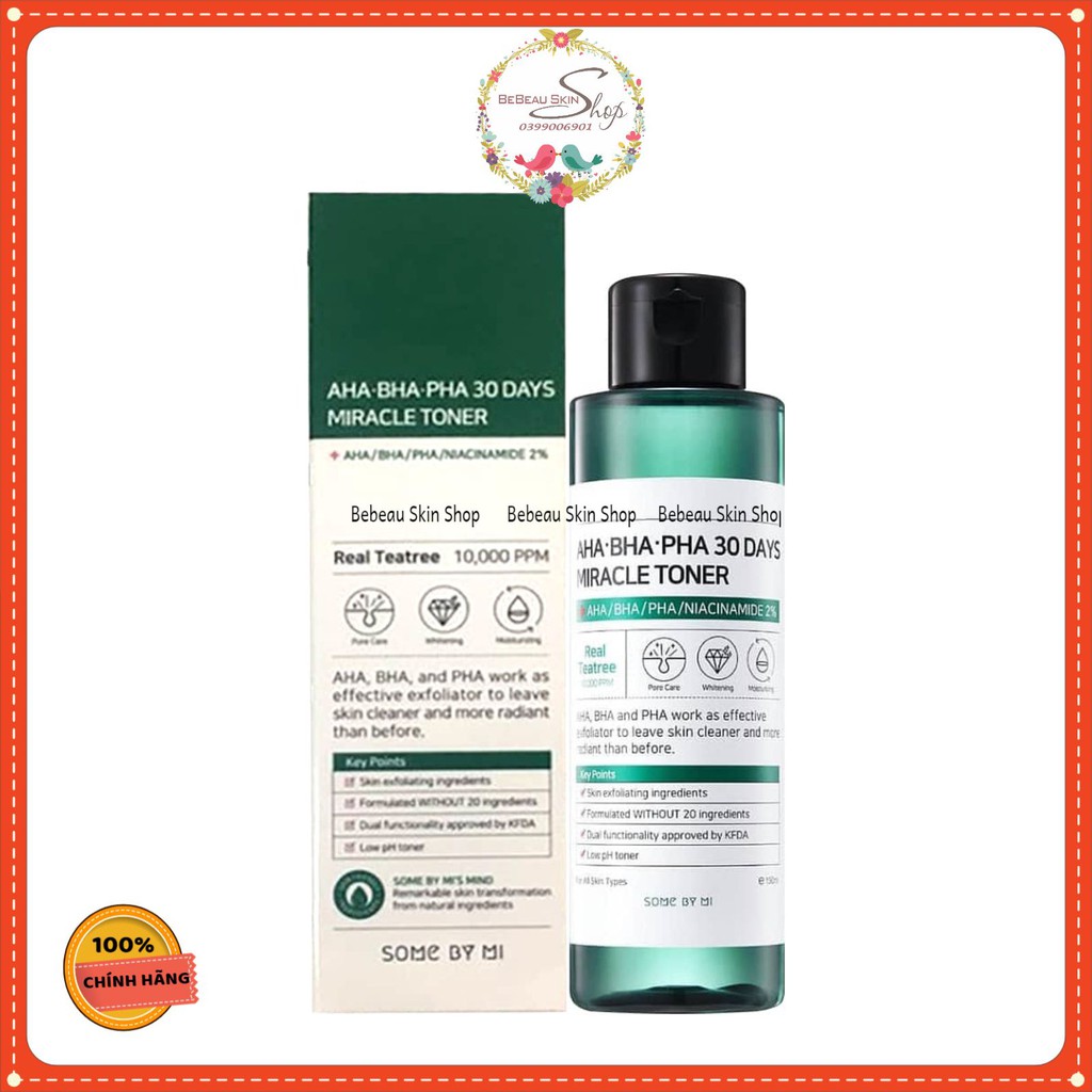 Toner Some By Mi AHA BHA PHA 30 Days 150ml