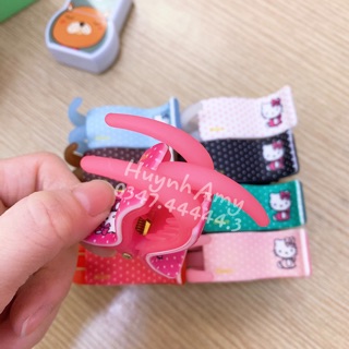 💥 Kẹp 3R in hình kitty , chất kẹp nhám
