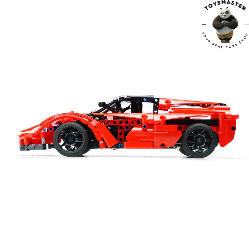 Đồ Chơi Lắp Ráp Kiểu Lego Xe Điều Khiển Từ Xa Siêu Xe Thể Thao Double Eagle Red Storm Model C51009 Với 380 Mảnh Ghép