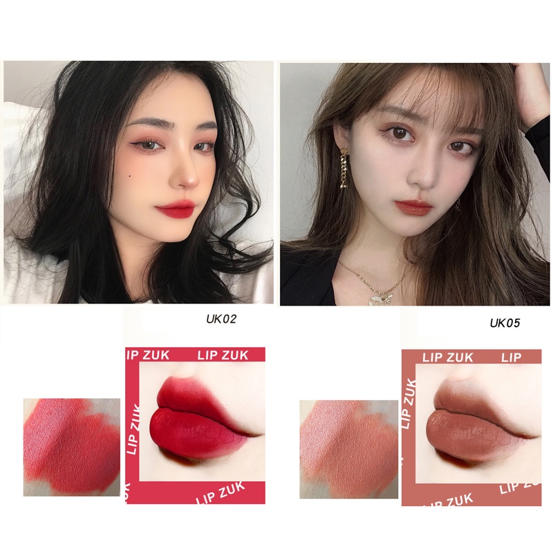 [Hàng mới về] Son Lì Mịn Như Nhung Zuk Mềm Mượt Dưỡng Ẩm Môi