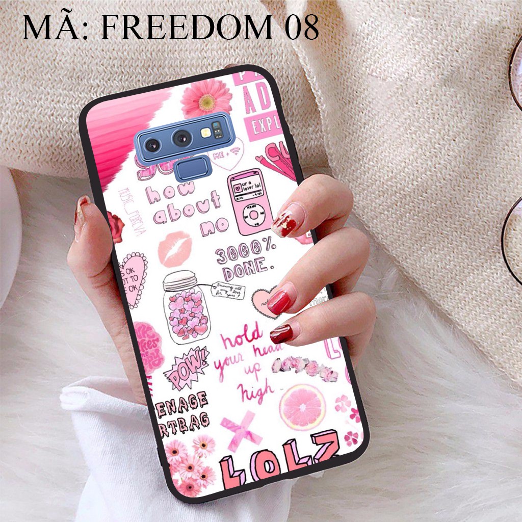 Ốp lưng Samsung Note 9 viền dẻo TPU BST Phong Cách Freedom