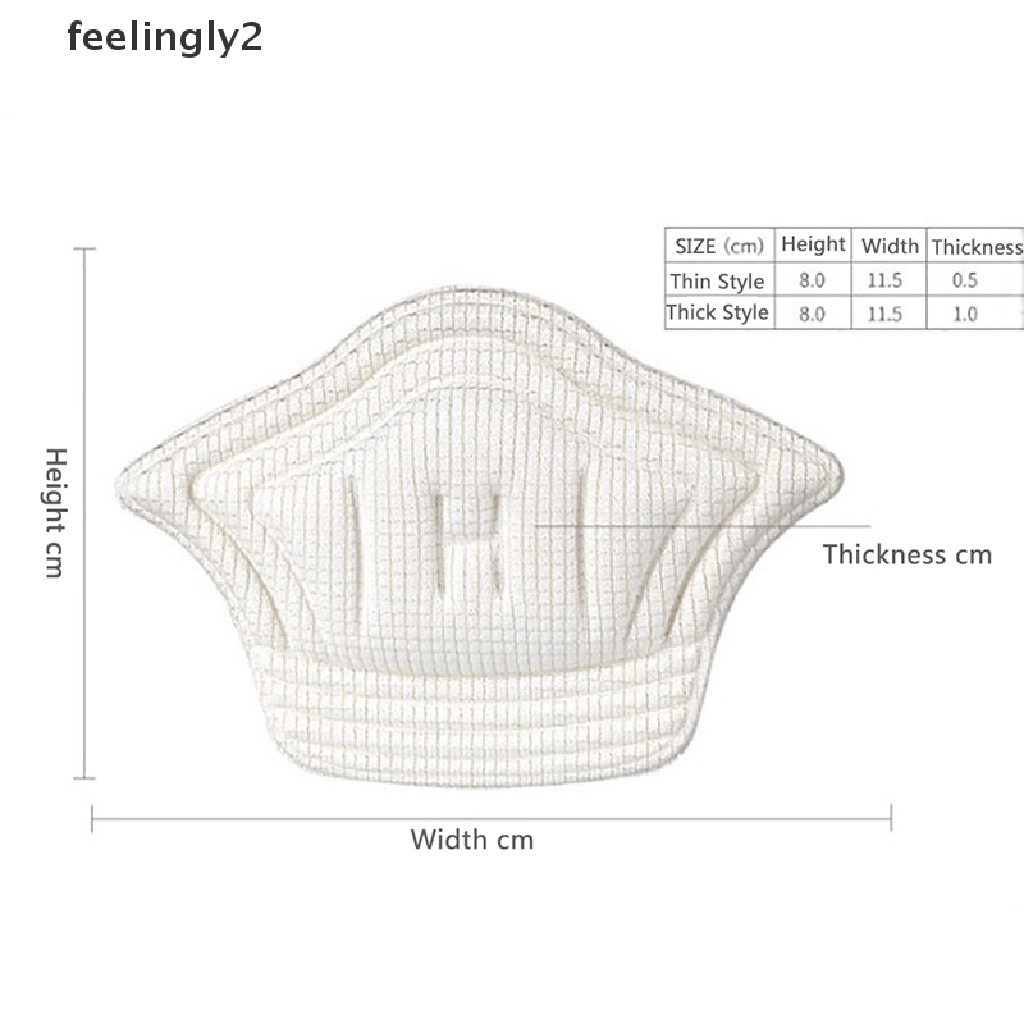 1 Cặp Miếng Dán Gót Chân Chống Ma Sát Khi Chơi Thể Thao