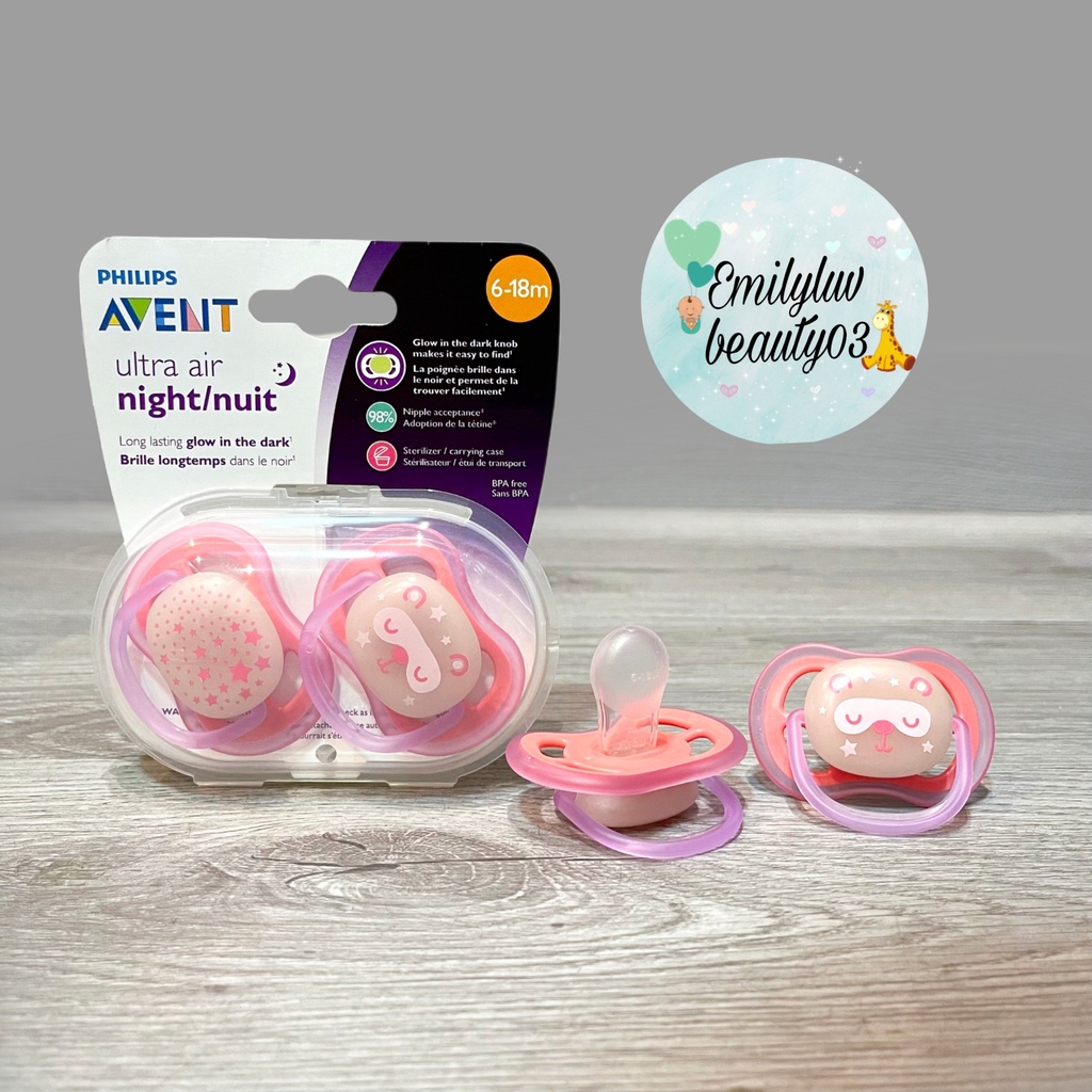 Ty giả phản quang Avent Ultra Air Night cho bé từ 6-18 tháng