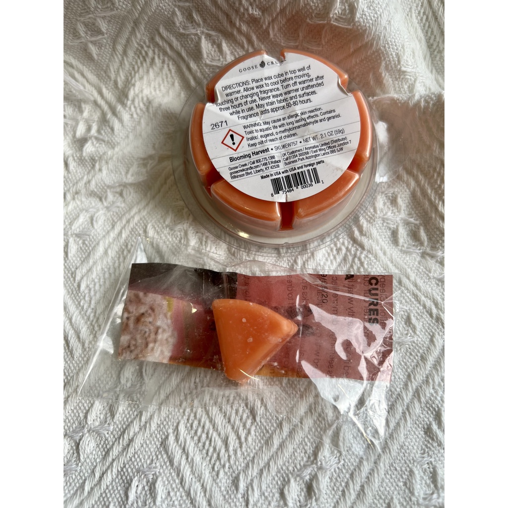 Sáp thơm wax melt Goose Creek - *set tách rời để thử mùi*