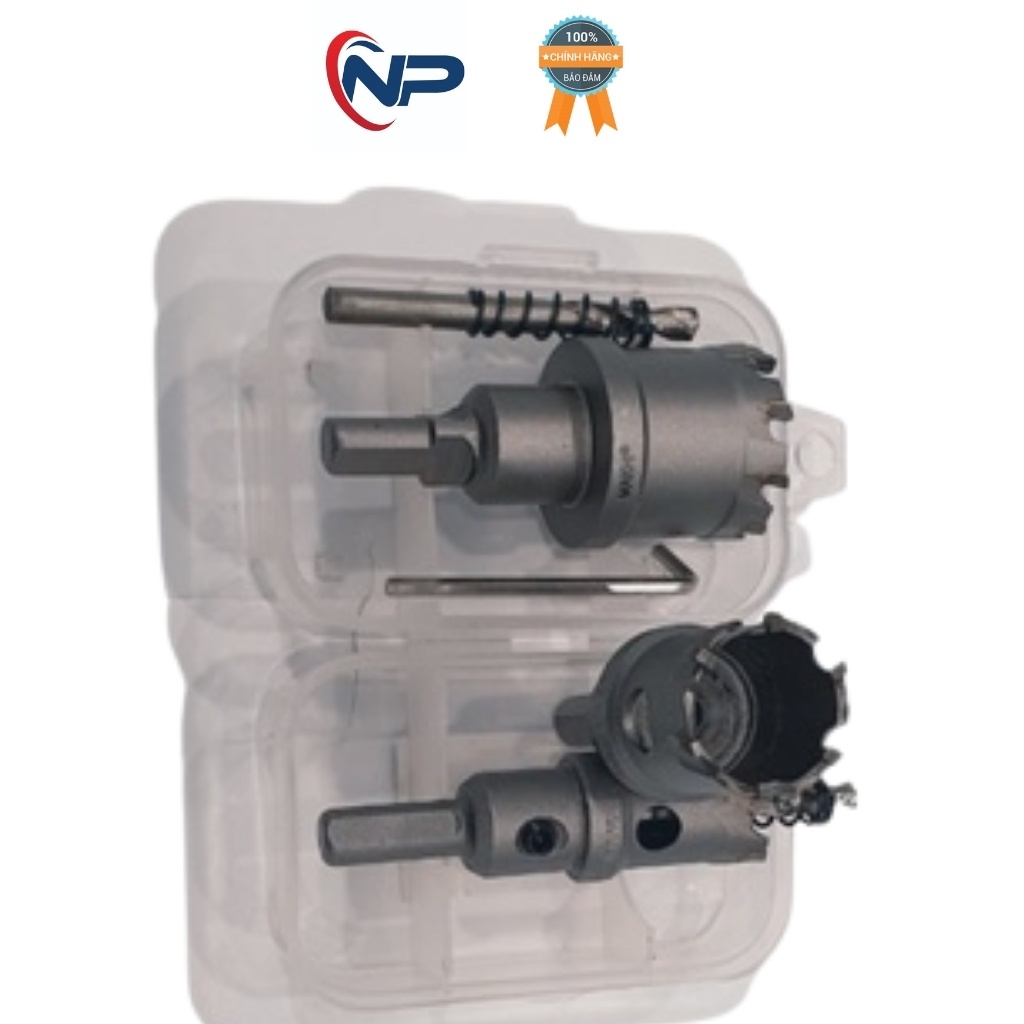 Mũi Khoét Đa năng, Mũi Khoét Sắt, Mũi Khoét Inox đầu hợp kim Kích Thước 16mm-100mm Nhãn Hiệu MAKHI Shopnhatphong