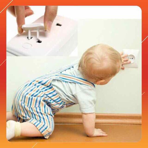 combo 10 nút bịt ổ điện an toàn cho bé