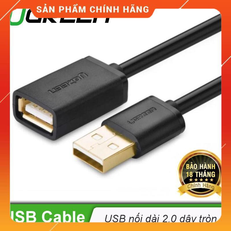 Dây USB 2.0 nối dài mạ vàng chính hãng UGREEN US103 dailyphukien