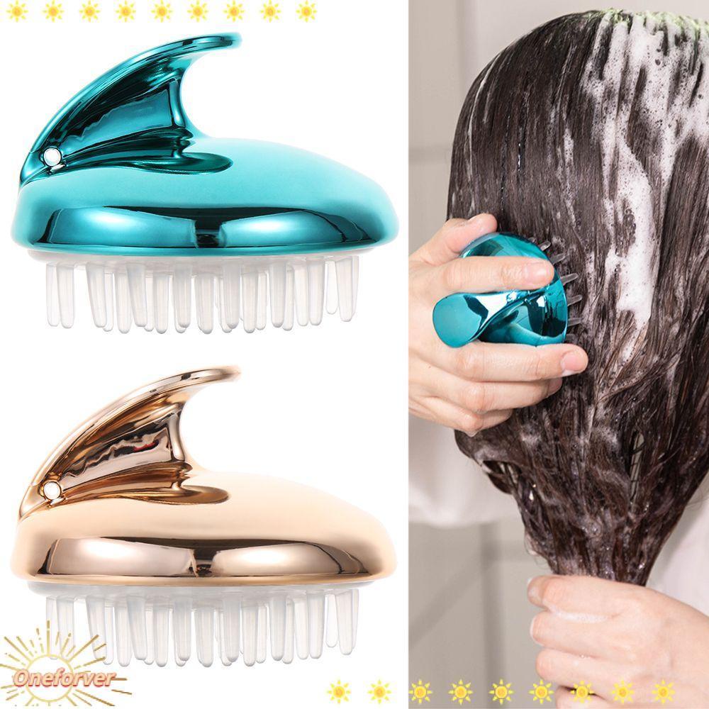 Lược Gội Đầu Silicone Mát Xa Da Đầu Giảm Căng Thẳng Nhiều Màu Sắc