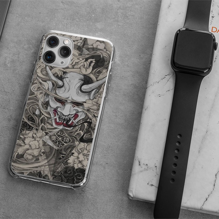 Ốp Hình Xăm Ốp Đẹp Đầu Quỷ Iphone 7/7Plus/8/8Plus/X/Xs/Xs Max/11/11 Promax/12/12 Promax NNN20120189