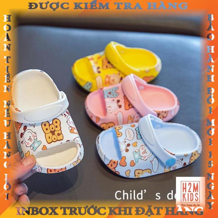 Dép cho bé Bobdog 311-1, sục cross cho bé trai bé gái siêu nhẹ chống trơn trượt chính hãng SB4 allshop
