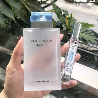 [CHUẨN AUTH - Mẫu thử 10ml] Nước hoa 𝐃&𝐆 𝐋𝐢𝐠𝐡𝐭 𝐁𝐥𝐮𝐞 𝐄𝐚𝐮 𝐈𝐧𝐭𝐞𝐧𝐬𝐞