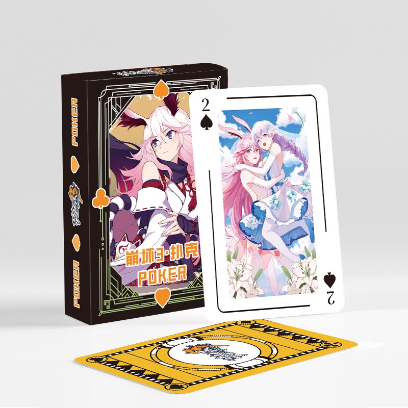 Bộ Bài 54 Miếng Hình Nhân Vật Trong Phim Hoạt Hình ONE PIECE