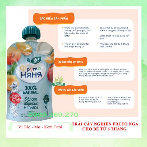 Trái Cây Nghiền Fruto date 2023