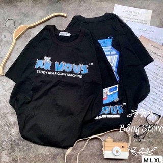 [Rẻ Vô Địch] Áo Phông Tay Lỡ Dáng Rộng Unisex --Gấu AR MOUS