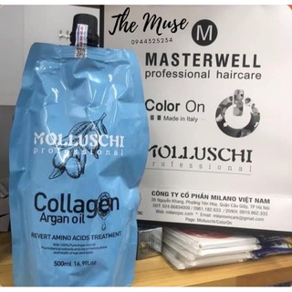 Hấp colagen molluschi 500ml