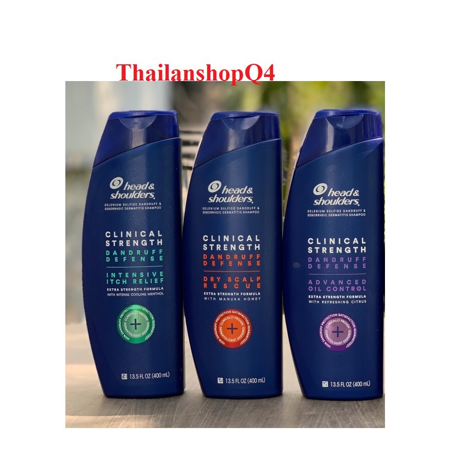 Dầu gội Head thuốc 400ml Mỹ HSD 2022