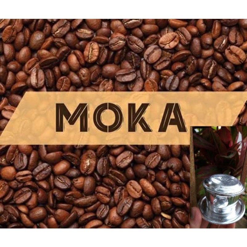 Cafe Moka nguyên chất Ban Mê Thuột 500g