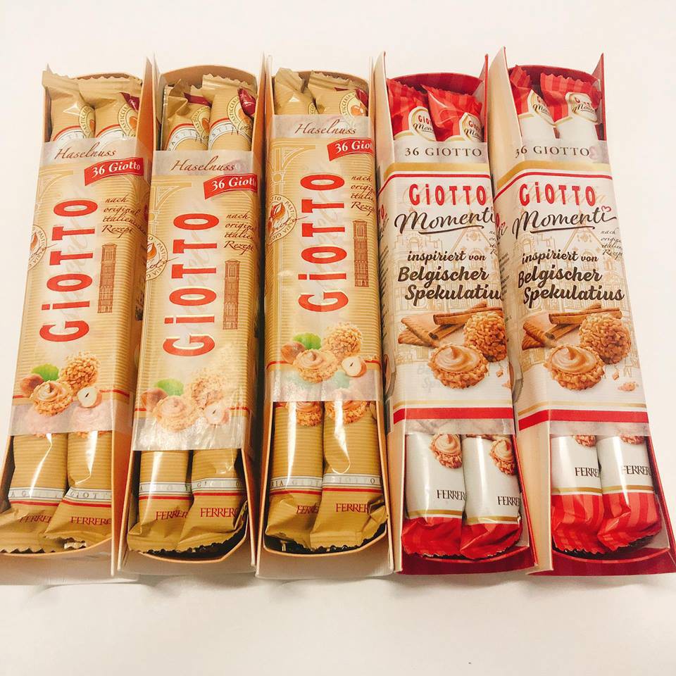 Bánh bọc hạt dẻ Giotto của Đức