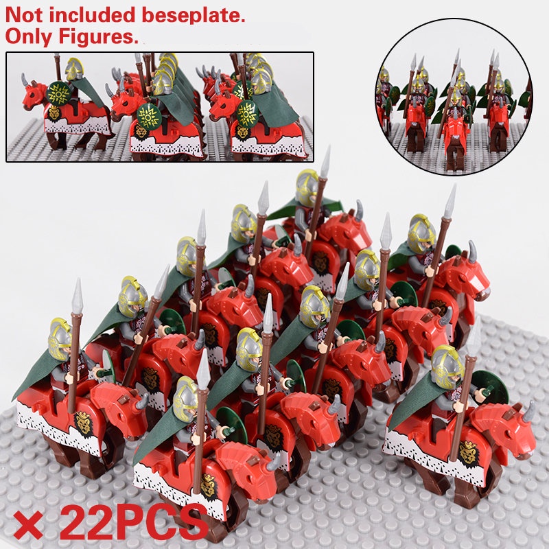 Set 22 Đồ Chơi Lego Lắp Ráp Mô Hình Người Lính Số 11