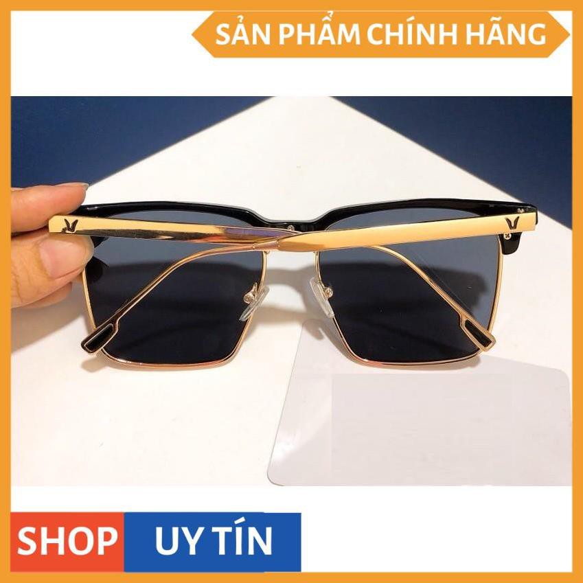 MẮT KÍNH NAM NỮ V HÀN QUỐC GỌNG KIM LOẠI VUÔNG CAO CẤP HOT TREND