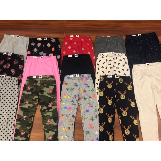 Quần legging cho bé gái